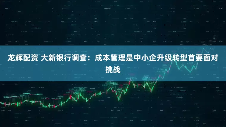 龙辉配资 大新银行调查：成本管理是中小企升级转型首要面对挑战